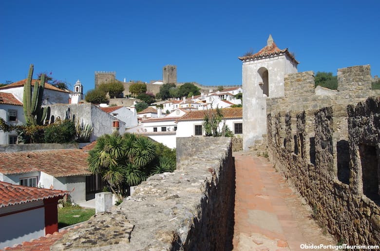Óbidos castle walls